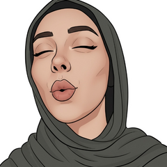 بنت سايبة وشها وعينيها مغمضة